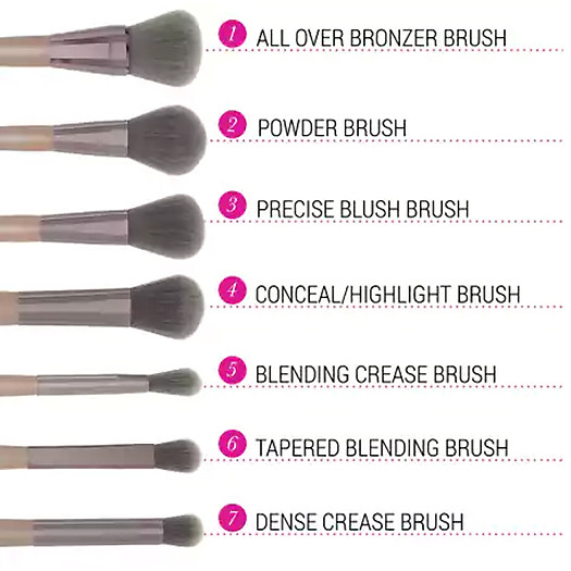 Bộ Cọ Trang Điểm BH Cosmetics Lavish Elegance 15 Cây Kèm Túi Đựng