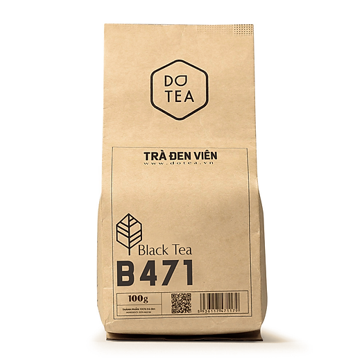 Trà Đen Viên B471 Dotea 500g/ 100g - Chát Đặc Ngọt Hậu Hương Thơm Nồng Đượm