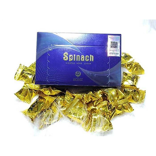Bộ 5 Viên Kẹo Sâm Spinach Alpha Seven (Mỹ)