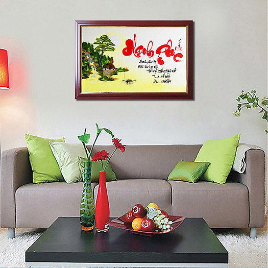 Thư pháp chữ Hạnh Phúc