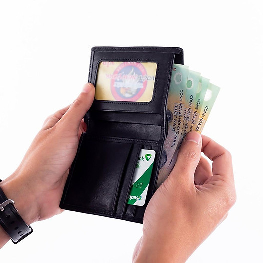 Ví Bóp Da Bò Thật Loại size Lớn