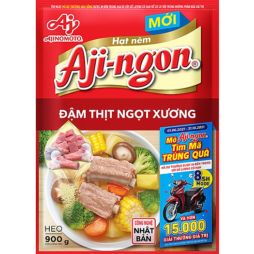 Hạt Nêm Aji-ngon Heo 900g