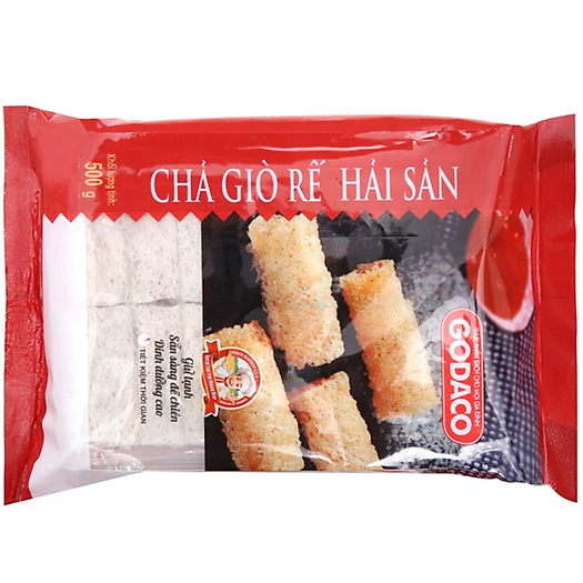 Chả giò rế hải sản Godaco 500g - 16142