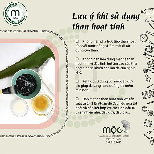 Bột Than Tre Hoạt Tính đắp mặt  nguyên chất từ thiên nhiên 100ml handmade