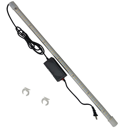 Đèn LED XML 85% cho hồ bể cá rồng 80cm - 1m, dài 80cm, 2 hàng - Ánh sáng vàng