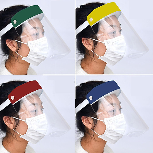 Tấm Kính Che Mặt - Mặt Nạ Bằng Kính Bảo Hộ - Giao Màu Ngẫu Nhiên - CH Hương Thị Miễn Phí Vận Chuyển