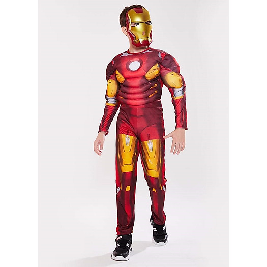 Trang Phục Người Sắt Iron Man Trẻ Em Trang Phục Avengers Trang Phục Halloween Siêu Anh Hùng Cho Trẻ Em