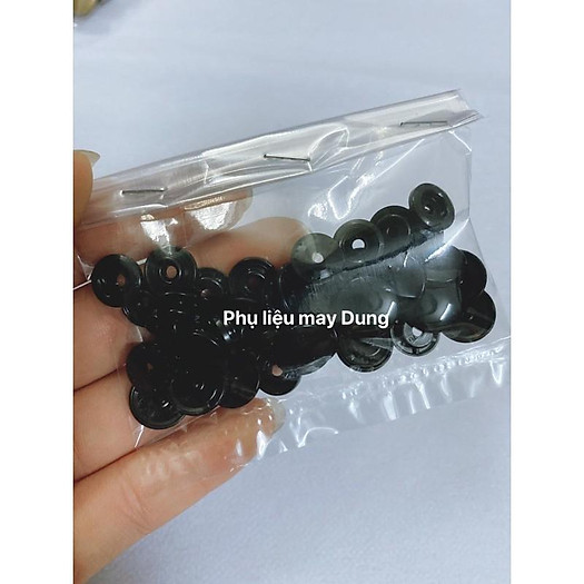 cúc bấm dập nhựa T5 4 chi tiết