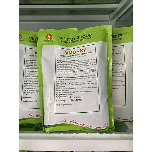 PHỤ GIA TẠO GIÒN DAI GIÒ CHẢ-VMC K7