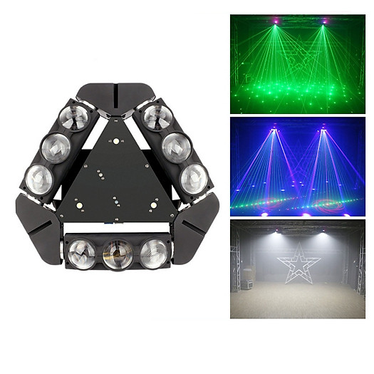 Đèn Moving LED Laser MẮT 18/9