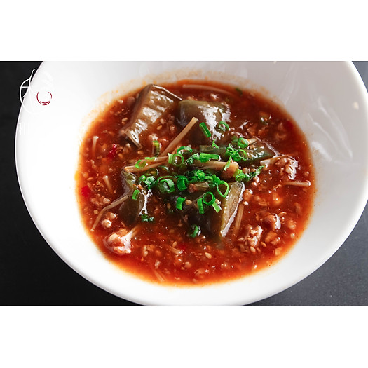 Cá tím và thịt băm cay -túi 200g