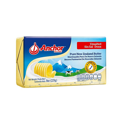 Bơ nhạt Anchor New Zealand miếng 227g