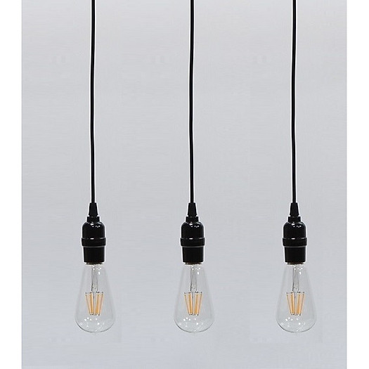 Bộ 3 dây đèn thả cổ điển Vintage bóng đèn trang trí Edison ST64 6W