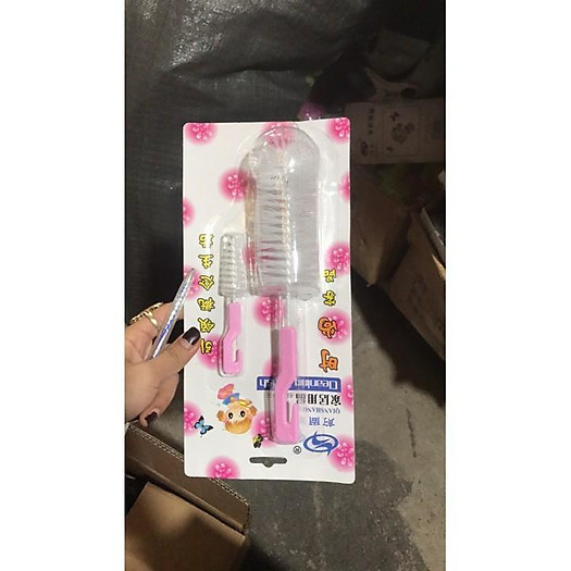 BỘ DỤNG CỤ CỌ RỬA BÌNH SỮA CHO BÉ YÊU (CHẤT LƯỢNG TỐT)
