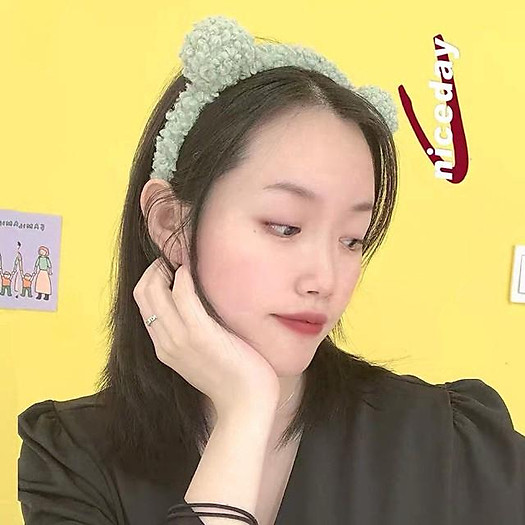 Bờm Cài Tóc Hình Tai Gấu Siêu Dễ Thương