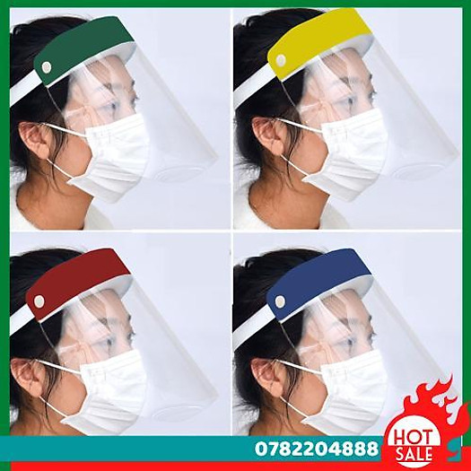 Tấm Kính Che Mặt - Mặt Nạ Bằng Kính Bảo Hộ - Giao Màu Ngẫu Nhiên - CH Hương Thị Miễn Phí Vận Chuyển
