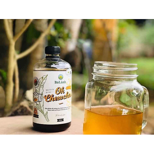 NƯỚC CHUỐI LÊN MEN OH CHEWCHA BA LÀNH 500ML- lợi khuẩn, tiêu hoá tốt,giúp giảm ợ hơi, ợ nóng, khó tiêu
