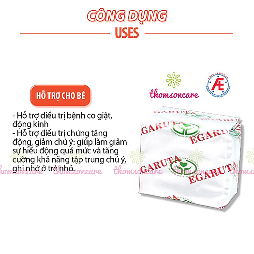 Egaruta cốm - Cho trẻ tăng động - Có tem tích điểm 6 tặng 1