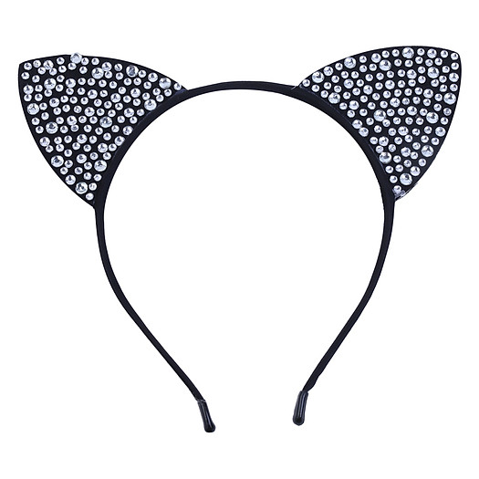 Bờm Tóc Tai Mèo Đen TCH1711002