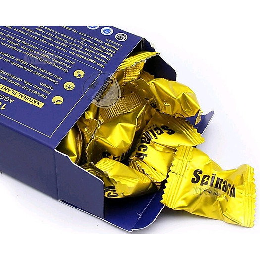 Bộ 5 Viên Kẹo Sâm Spinach Alpha Seven (Mỹ)