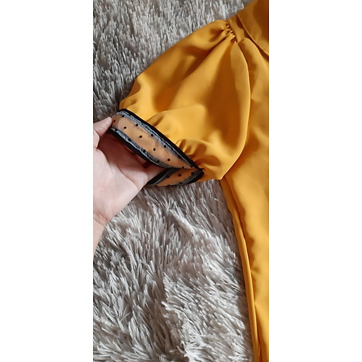 ÁO SƠ MI LỤA CỔ PETER PAN CÓ NƠ THẮT (RỜI) AM01