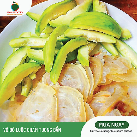 Vó Bò Luộc Sẵn Chấm Tương Bần - 1Kg - Đã Chín - Kèm Tương Bần