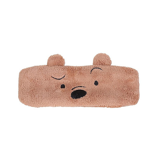 Băng đô cài tóc Băng đô tóc Phụ kiện tóc băng đô rửa mặt MINISO x WE BARE BEARS Vòng quấn đầu đáng yêu