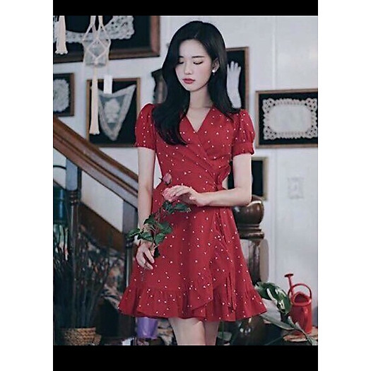 Đầm bi đỏ tùng bèo