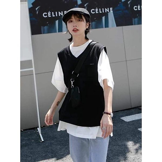 Áo Gile Vải Nỉ Hottrend Thu Đông