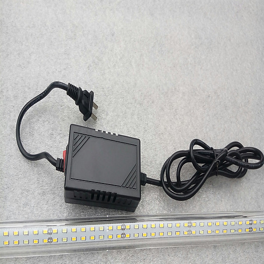 Đèn LED XML 85% cho hồ bể cá rồng 80cm - 1m, dài 80cm, 2 hàng - Ánh sáng vàng