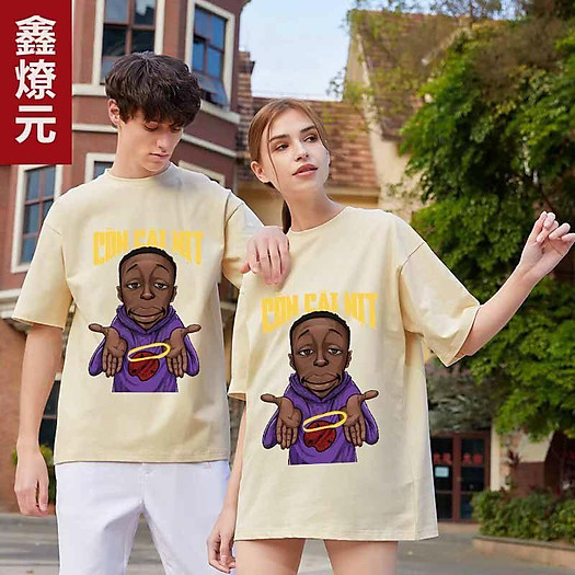 ÁO THUN COTTON FORM RỘNG "CÒN CÁI NỊT KHÔNG", nam/nữ