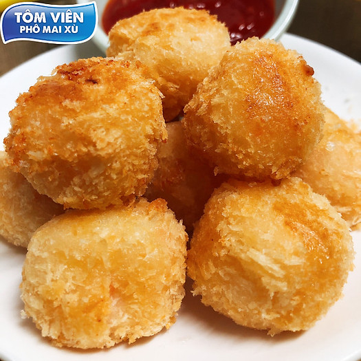 Tôm Viên Phô Mai Xù (Khay 150g)