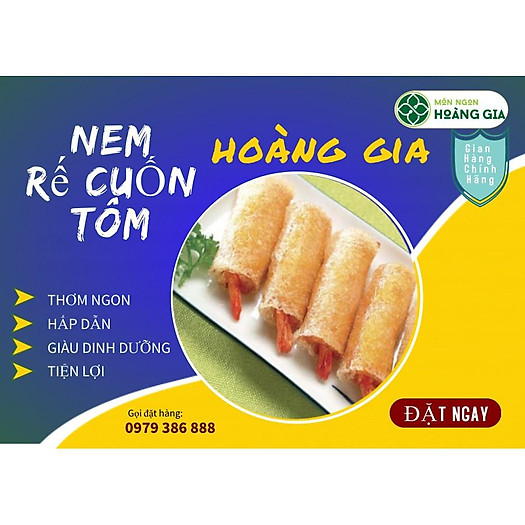 NEM RẾ CUỐN TÔM - MÓN NGON HẢO HẠNG ĐƯỢC CHẾ BIẾN TỪ BÍ QUYẾT GIA TRUYỀN