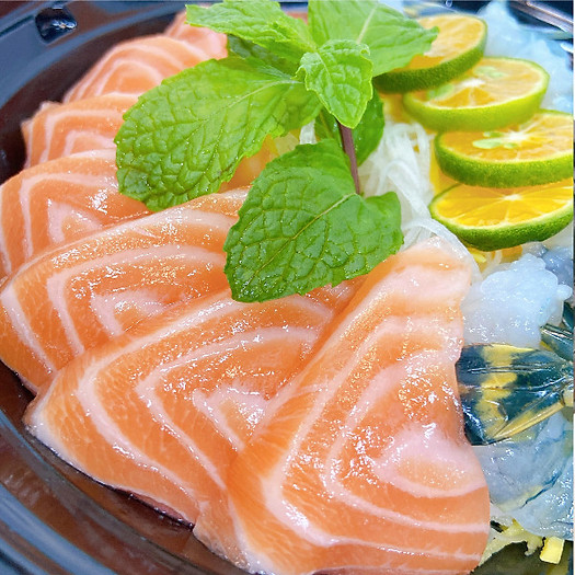 Cá Hồi & Tôm Sốt Wasabi