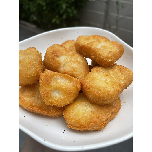 Gà viên tẩm bột EB 380g Malaysia Tempura Chicken Nugget Thịt đông