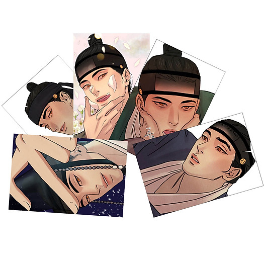 Tranh Poster Dạ Ký/ Dạ Xuân Họa/ Painter Of The Night set 3-5