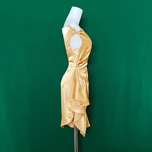 Đầm ôm body vải phi lụa cao cấp