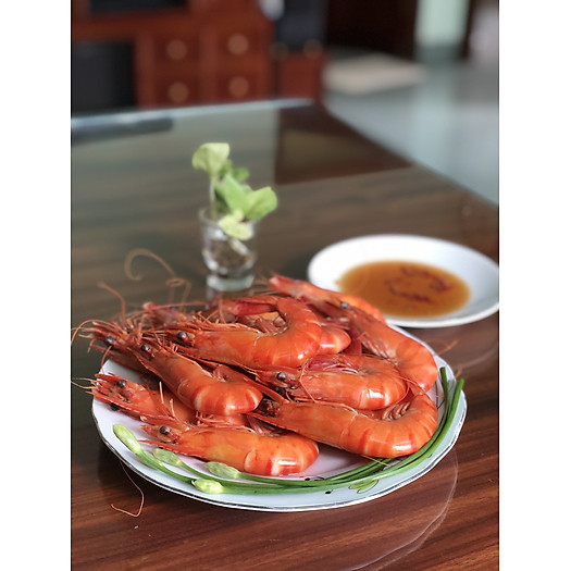 Tôm sú Oxy tư nhiên NIDTICO - Đông IQF (41-50 con/kg)