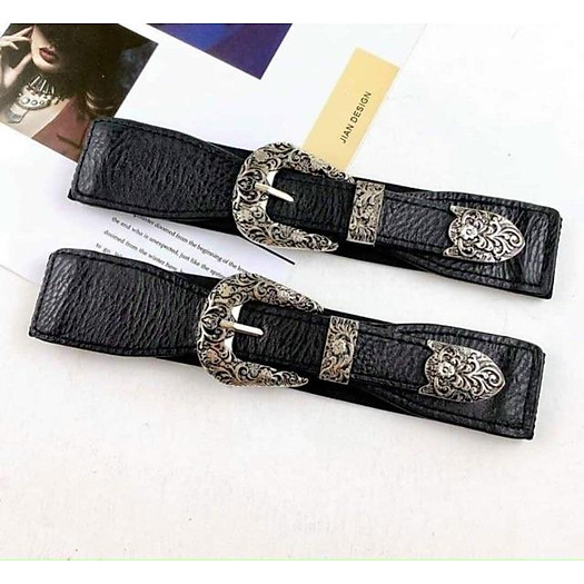 Thắt lưng bản 4cm. Mặt khoá phong cách