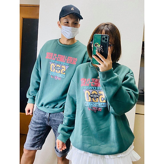 Áo Sweater form rộng cho nữ freesize dưới 65kg cao cấp