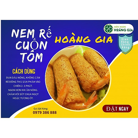 NEM RẾ CUỐN TÔM - MÓN NGON HẢO HẠNG ĐƯỢC CHẾ BIẾN TỪ BÍ QUYẾT GIA TRUYỀN