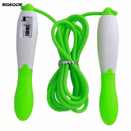 Dây Nhảy Cá Nhân Có Bộ Đếm Số Vòng - Màu Giao Ngẫu Nhiên