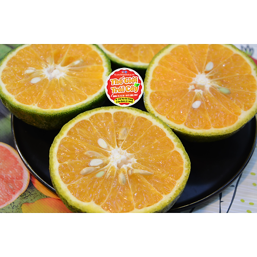 Cam sành Bến Tre [size 4,5 trái] - 1kg