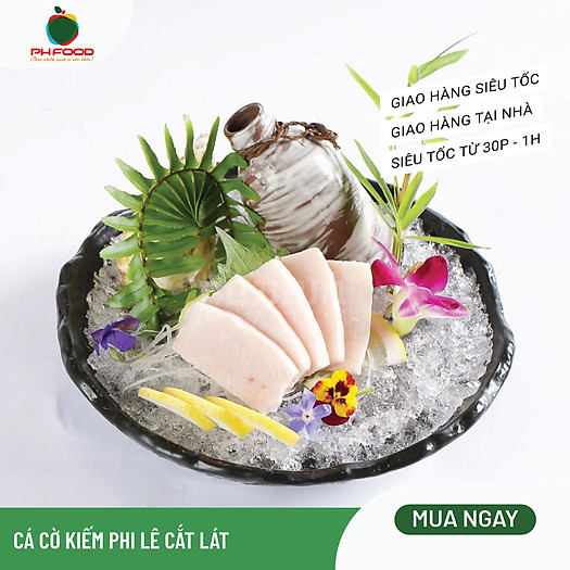 Cá Cờ Kiếm Phi Lê Cắt Lát - 1Kg 2 Túi Hút Chân Không
