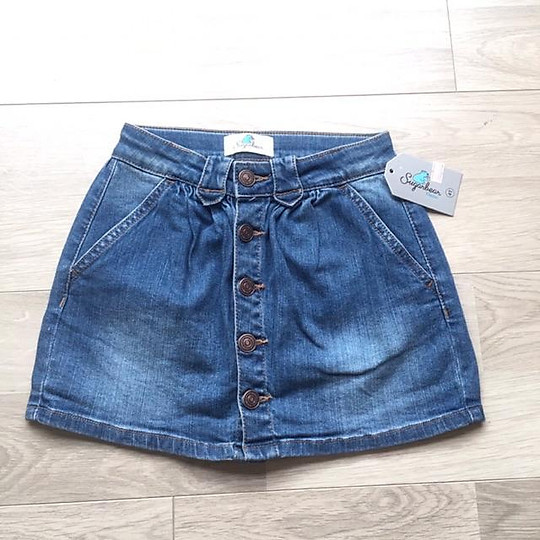 Chân váy jean ngắn chữ A SQ-9160 - Hanyza Store