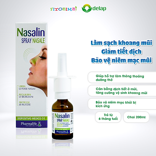 Mua Dung D ch X t M i FITOBIMBI NASALIN SPRAY NASALE Gi p V Sinh