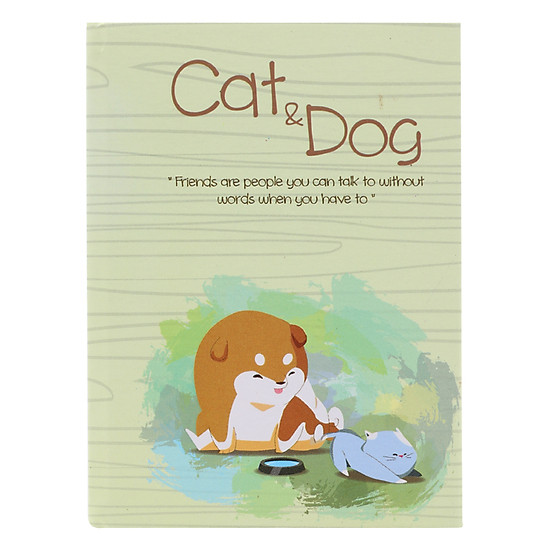 Sổ Vivaone Bìa Giấy Màu Cat & Dog M2 (10 x 14 cm) 