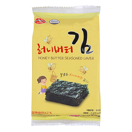 Combo rong biển khô vị truyền thống namkwang food 15g + rong biển khô tẩm - ảnh sản phẩm 5