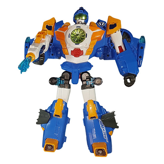 Đồ Chơi Lắp Ráp Young Toys - Tobot Mach W (Xanh Dương) 