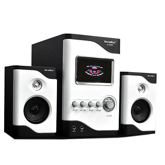 Loa Vi Tính SoundMax A-2300/2.1 60W - Hàng Chính Hãng 